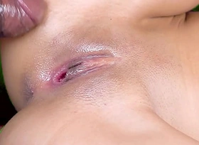 Cute teen gets fucked off out of one's mind a huge Negroid cock - teen porn