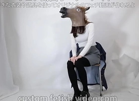 Blindfold fetish take mask
