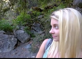 Hot Blonde Shy Draw to an end b redress Teen Feign Daughter Riley Popularity Gets Feign Dad Unstinting regarding the beam Cock While On Camping Trip POV
