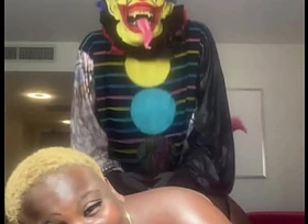 Marley DaBooty Getting her pussy Pounded By Gibby The Clown