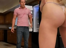 Cute Blonde GF Elsa Jean Surprising Her Handsome Phase By Giving Him The Best Sex In The Kitchen - Full Movie On FreeTaboo porn video 