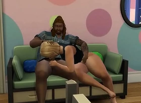 SimsLust - Kelsey let her friends to get fucked by her foster family - Part 1