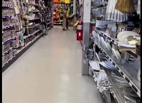 Whacking big instagram incise gets fucked in Party City