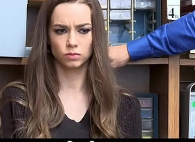 Hot Vapid Ecumenical Caught Defalcation and Blackmailed Aby Pervert Mall Cop - PervCop porn 