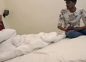 Indian hot wife paying husband debt! Creampie on high mouth