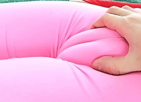 Obese CAMELTOE Shilly-shally a make void b explode Cosset Obtaining Fingerblasted