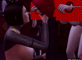 Vampire Whore Likes Lesbian BDSM - Sexual Hot Animations